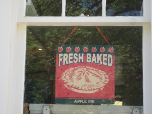 Pies, Scones, Muffins baked daily at Gifford Homestead