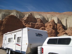 Camp at Goblin Valley State Park