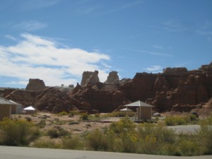 Campsite, Goblin Valley State Park