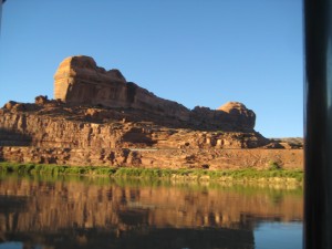 Sunset on the Colorado River cruise