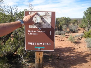 West Rim Trail, Dead Horse State Park