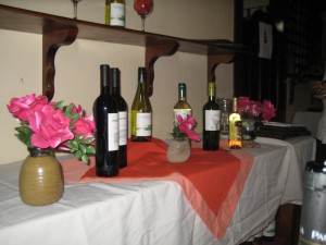 Selection of Wines at Hotel La Rosa de America