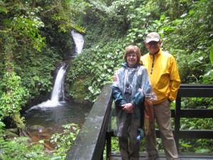 Waterfalls in the rain forest