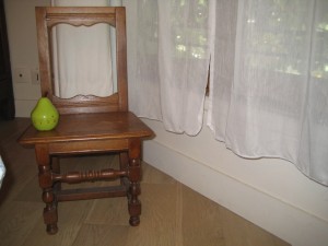 Child's chair crafter by owner's father