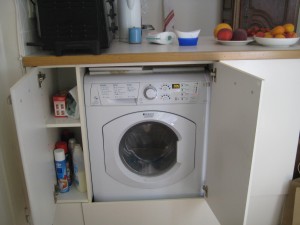 Washing machine and dryer in one machine