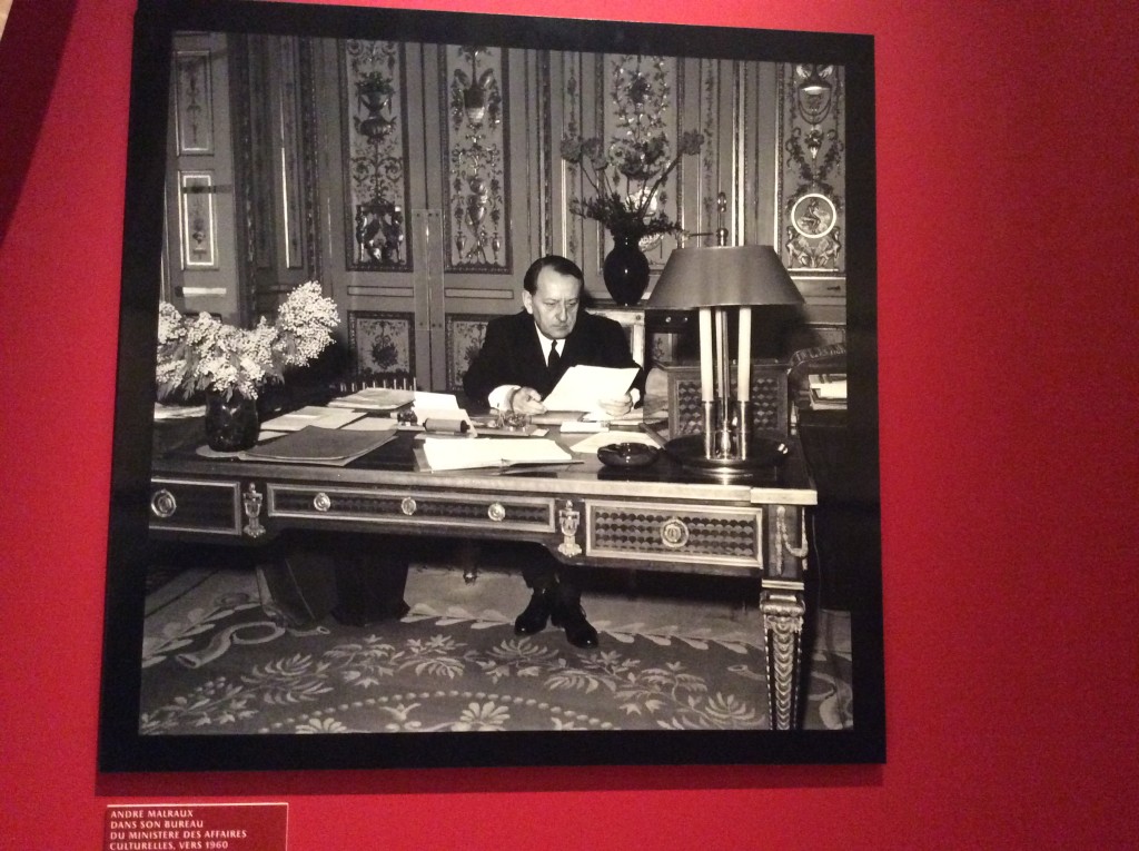 Photo of Andre Malraux, Ministere des Affaires